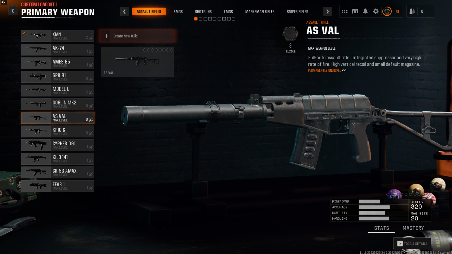 Prestige master level 61 Maxed Guns 41 | Files.fm.